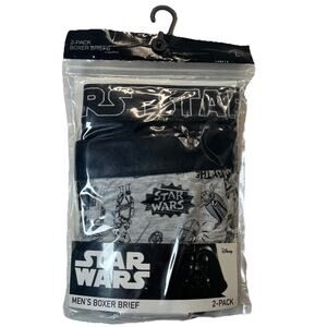 Star Wars Mens SIZE Large (36-38) Boxer Briefs 2 Pair NEW